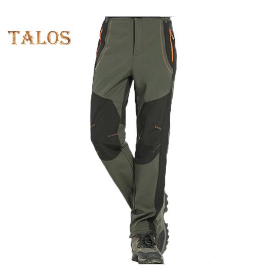 

Мужские скальные брюки с эластичной талией, застежкой-молнией на пуговицы, спортивные брюки с карманами, лоскутная расцветка, толстая плюшевая подкладка, походные брюки для активного отдыха на открытом воздухе L зелёный