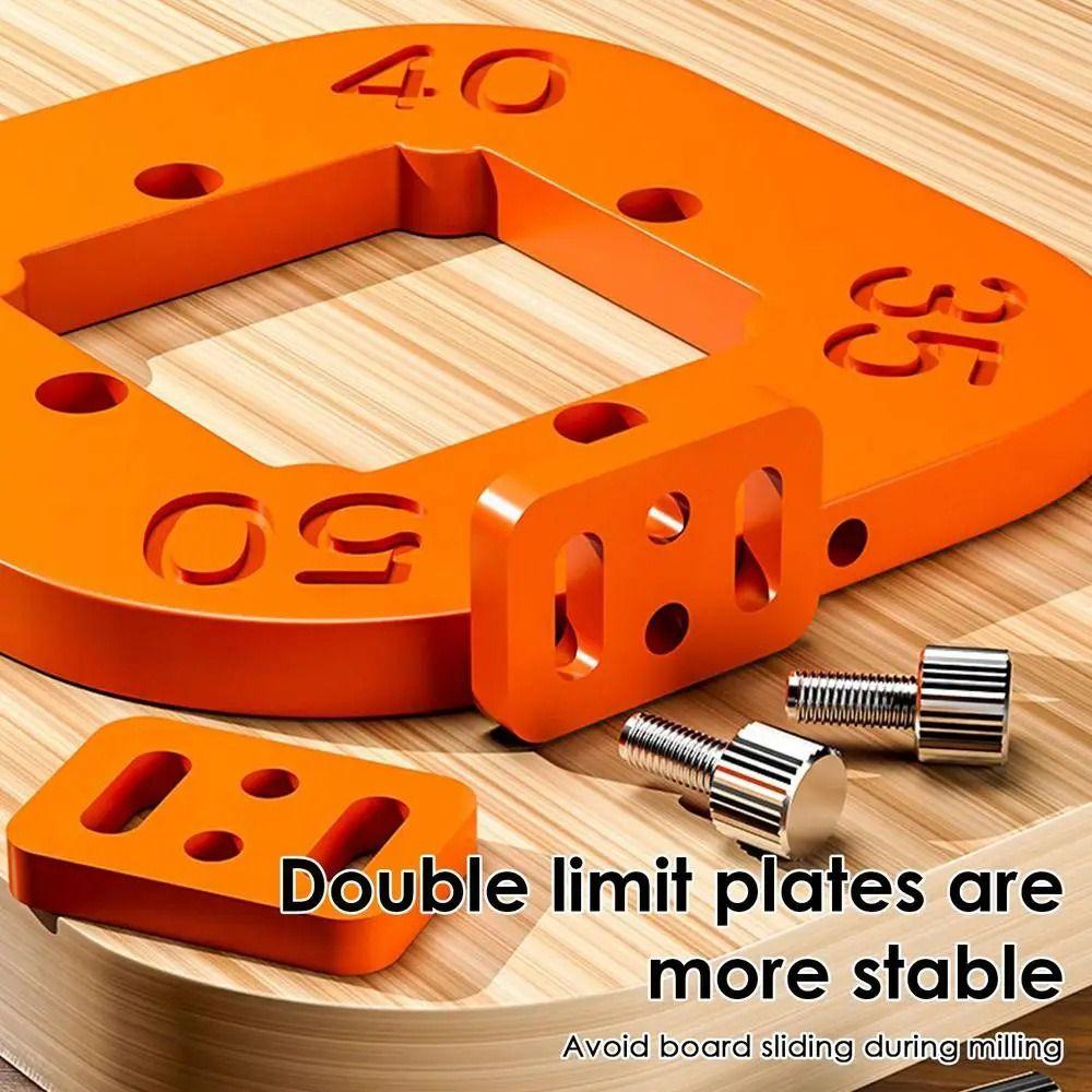 Limit Placă Standard Auxiliară Șablon Colț Rotunjit Șabloane Tăiere Arc Prelucrarea Lemnului