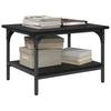Printer Stand Black Oak Effect 50 x 40 x 38 cm