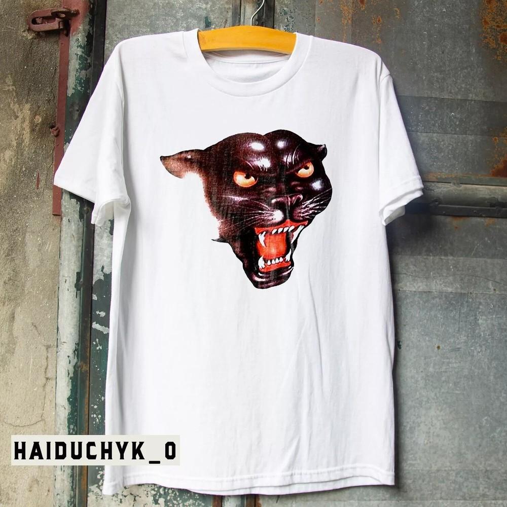 Rowdy Roddy Piper Panther Unisex WhiteT-shirt S-5XL Unisex T-Shirt S