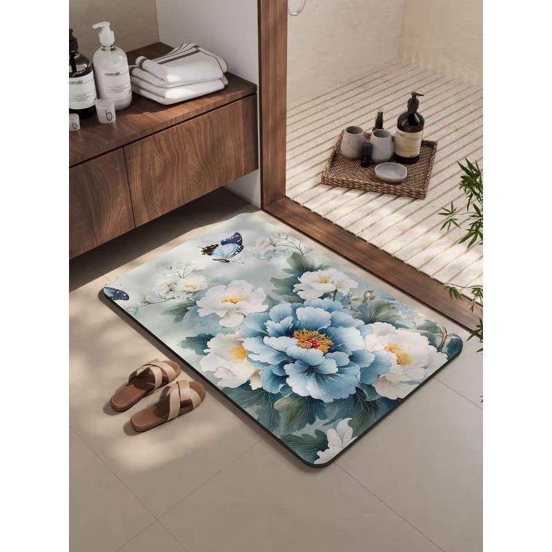 Bathroom Absorbent Diatom Mud Toilet Doormat Toilet Toilet Floor Mat Toilet Carpet