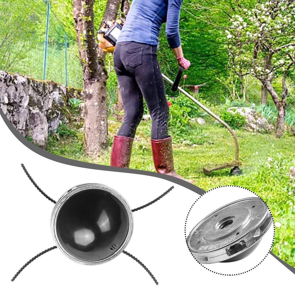 Grass Trimmer Spares Trimmer Head Chainsaw Parts Heavy-duty Metal For Most Straight Shaft Trimmer High Quality