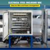 VEVOR NEMA Steel Enclosure, 40x40x20 cm NEMA 4X Steel Electrical Box, IP66 Waterproof & Dustproof, Outdoor/Indoor Electrical Junction Box