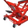 VidaXL Cric hydraulique de moto / VTT 680 kg Rouge