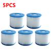 1-10pcs Pool Water Filter Cartridges Type VI Spa Filter Cartridge Soft Rubber Ends Pool Filter for Most Inflatable Hot Tub