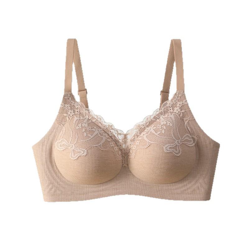 Women S Lace Thin Wirefree Backless Bra With Fixed Cups And Side Support