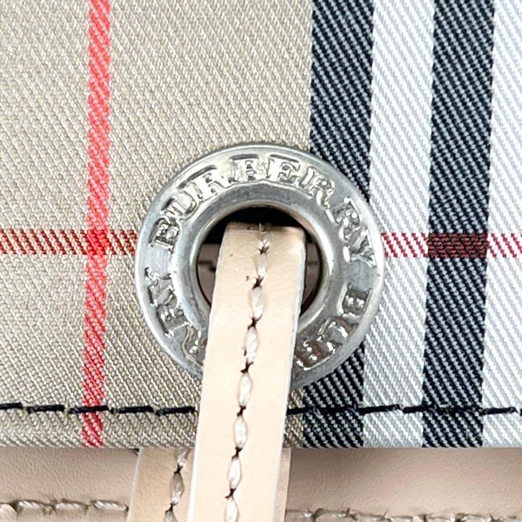BURBERRY Tote Bag beige Women Nova Check used