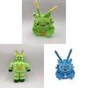 Regretevator Gnarpy Green Cat Plush Toy With Soft Short Pile For Kids And Collectors