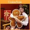 Peluche Omino di Pan di Zenzero di Natale per Bambini Cuscino per la Nanna Idea Regalo