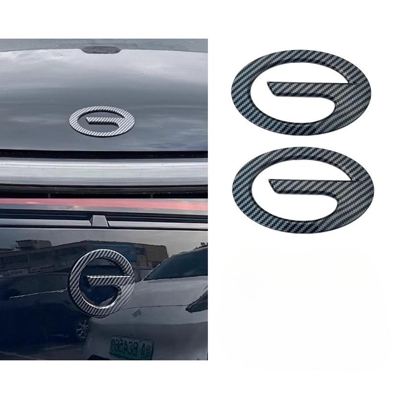 

Accessories For GAC Trumpchi S7 2025 2026 Car ABS Plastic Front Grille Badge Trunk Emblem Carbon fiber Head Rear Body Decoration