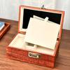 Sandalwood Jewelry Storage Box Valuable Jewellery Protect Case Peony Trinket Collection Boxes Household Lockable Organizer Cases