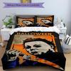 3Pcs Halloween Horror Knife Bedding Set Soft Fabric Duvet Cover Pillowcases Home Christmas Xmas Halloween Gift 1 Duvet Cover 2 Pillowcase N186