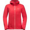 Jack Wolfskin Highest Peak 3l Jkt W skiing jacket recycled polyester Red
