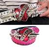 Unique Buckle Girls Waist Belt Street Dance Jeans Belt Decorative Studs