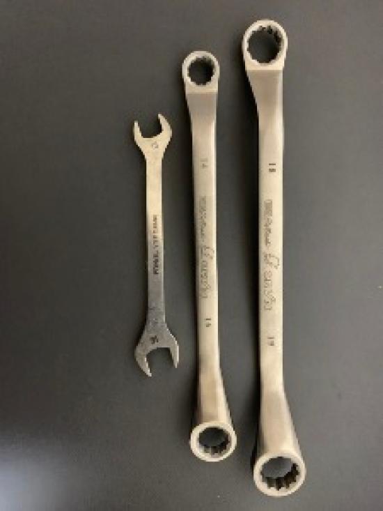 

TITANIUM Spanner Wrench USA Set Of 3