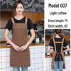 Waterproof & Oilproof Kitchen Apron 2025 - Stylish Unisex Cooking Smock for Home & Restaurant