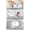 Erasable Magnetic Writing Board Aluminum Frame Wall Mounted Double Sided 30x40cm Whiteboard Dry Erases Board For Student