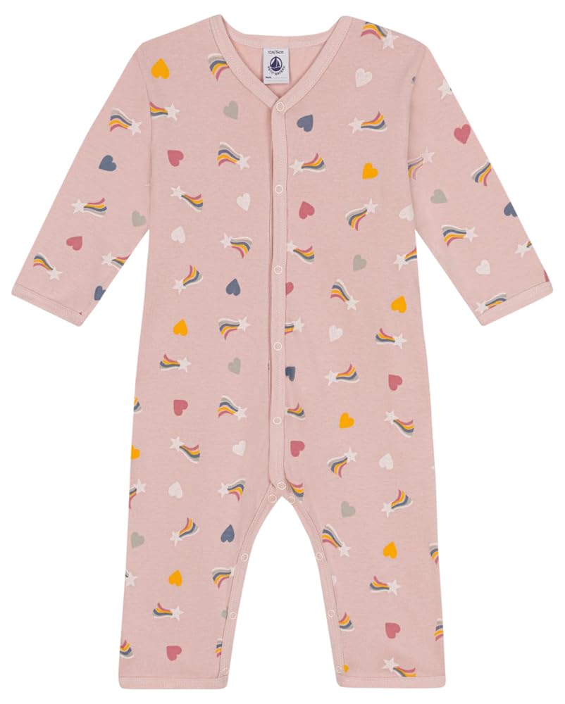 

Ромпер без ножек A0BB3 Светлый 12 месяцев 74см [Petit Bateau] Розовый/Разноцветный