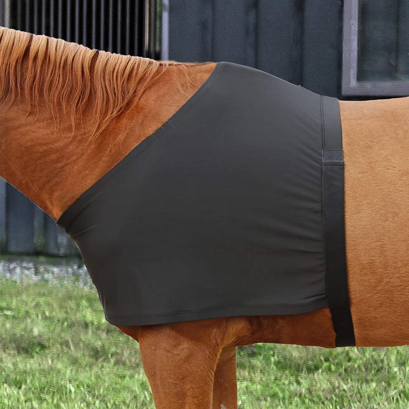 

Breathable Horse Shoulder Guard Stretch Heat-Insulating Anti-Rub Vest Chest Saver Bib for Horseback Riding Heart Protection чёрный