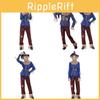 Unisex Scarecrow Costume For Halloween Featuring Soft And Comfortable Polyester Material