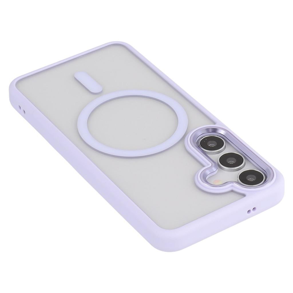 FULEXIN For Samsung Galaxy S25 Magnetic Case Anti Drop TPU + PC Phone Cover