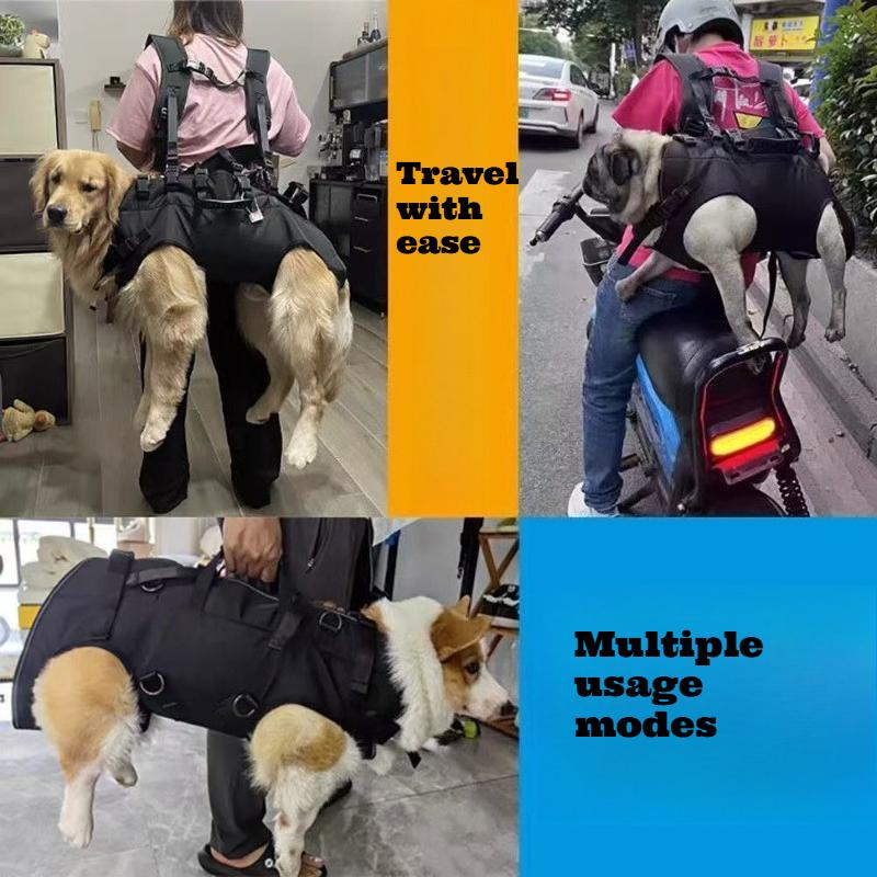 Dog Outing Backpack, Shoulder Carrying, Pet Traction Backpack