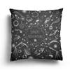 Fashion Black and White Star Astronaut Pillowcase Sofa Cushion Cover Home Living Room Decoration Cartoon Pattern