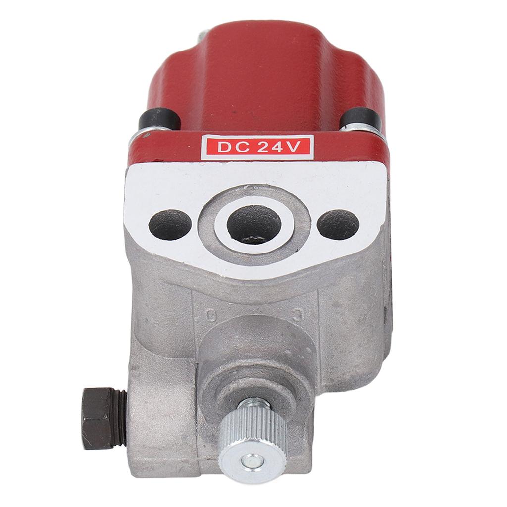 Fuel Shut Off Solenoid Valve 3018453 13 Inch Interface 24V Fuel Stop Solenoid for Diesel Generator
