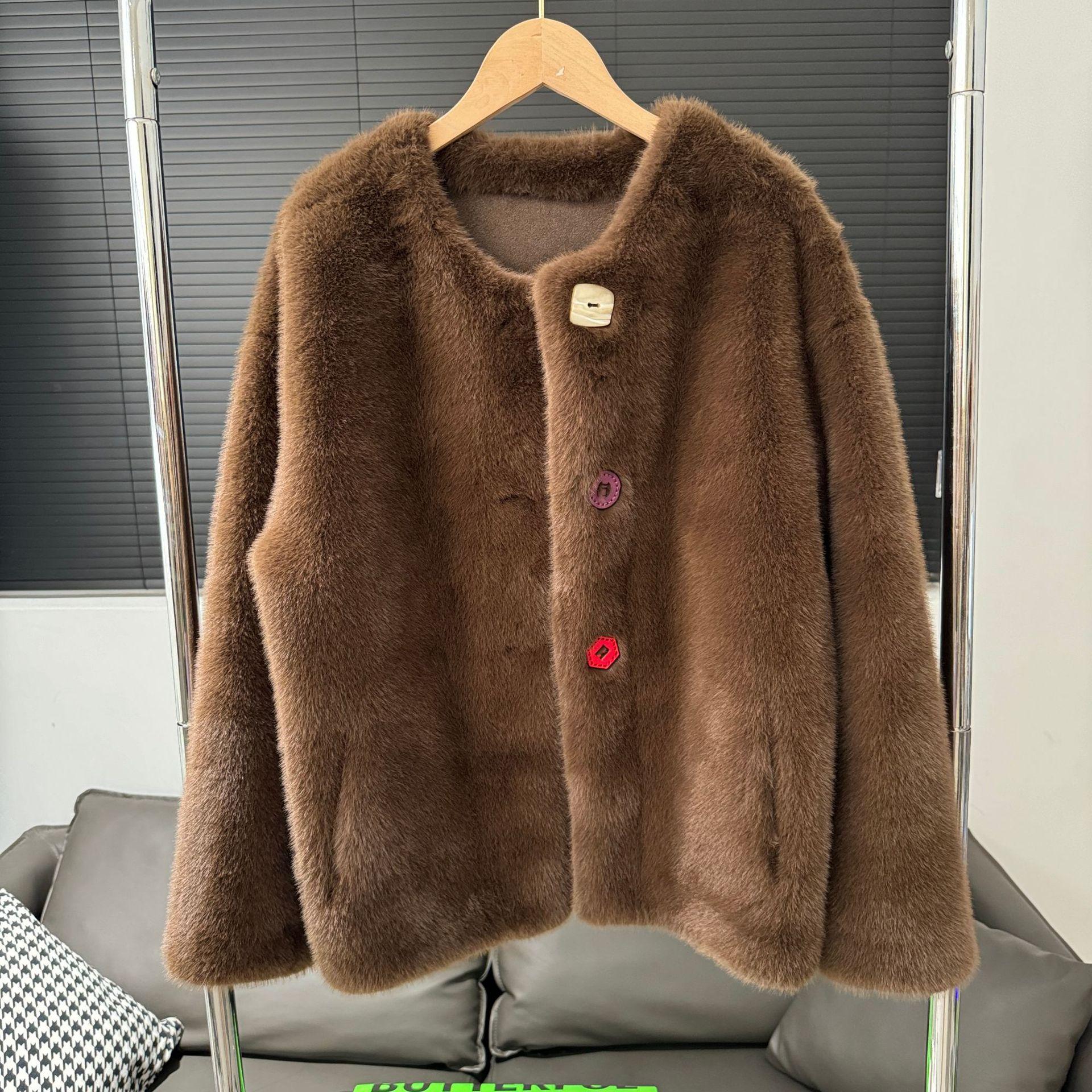 Новая Экологичная Шуба Меховая Средняя и Длинная Шуба Женская one size fits all — фото 7