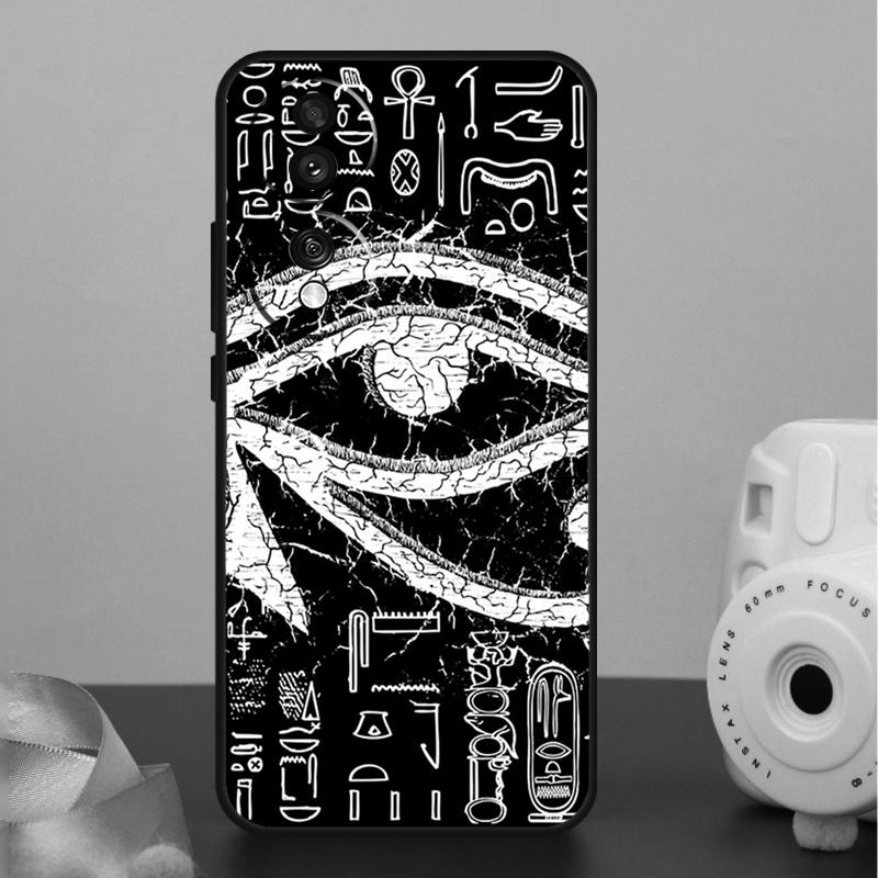 Sacred Eye of Horus Egypt Fresco Case For Honor 400 Pro 200 50 70 90 X9a X9b X9c X9d X8b X8c Win Magic 7 Lite 5 6 8 Pro Cover