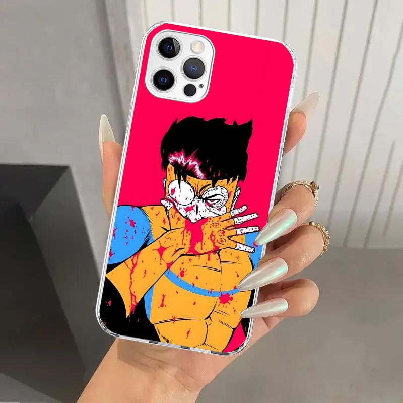 Cool I-Invincible Phone Case for Iphone 17 Air 16 15 Plus 14 13 Mini 12 11 Pro Max 16E 7 8 SE 2020 Soft Funda Print Shell 17 Air