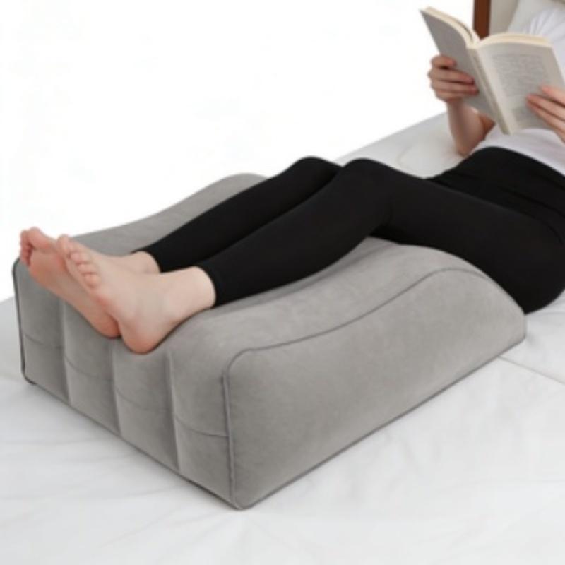 Inflatable Wedge-shaped Leg Cushion, Specially Designed To Blood Circulation, Effectively Alleviates Leg Discomfort During Pregnancy, Daily