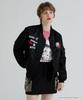 AVIREX X Betty Boop LIGHT MA-1 Women's S Size 010 Black 783-6152607