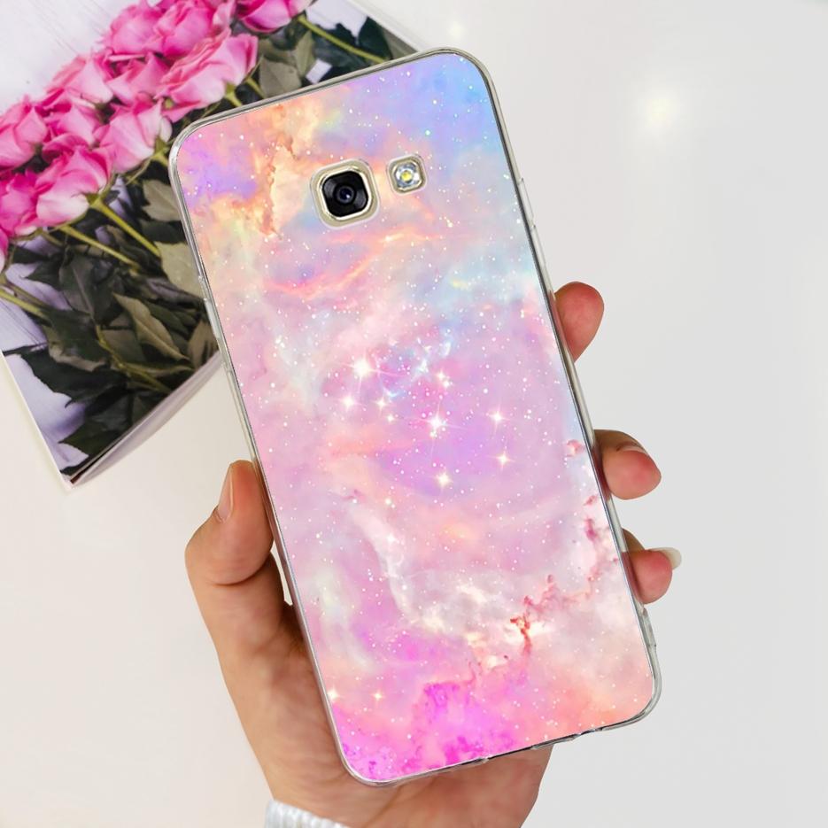 

For Samsung Galaxy A5 2017 Case SM-A520F Cute Painted Cover Clear Silicone Soft Slim Phone Case For Samsung A5 2016 A510F Bumper Galaxy A5 2016