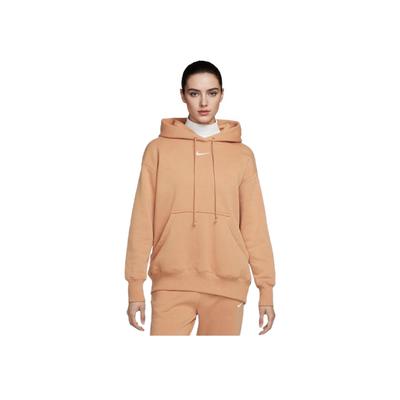 Sportswear Phoenix Fleece Logo Loose Sports Sweatshirt Women Sweatshirt Amber-Brown DQ5860-225