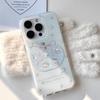 Blue Star for Apple Miffy Rabbit Chain for Apple 17promax Phone Case for IPhone 15pro/14 Female