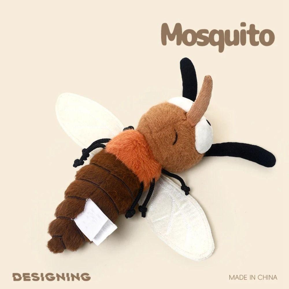 Home Decoration Mosquito Plushie Stuffed Animal Stuffed Mosquito Mosquito Insect Toy  For Children