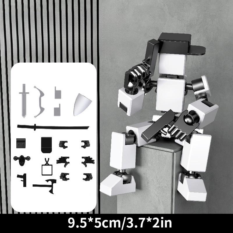 

Многосочлененный подвижный робот-трансформер, 3D-печатный манекен, 13 фигурок, игрушки, сборные игрушки для детей и родителей, подарки для детей
