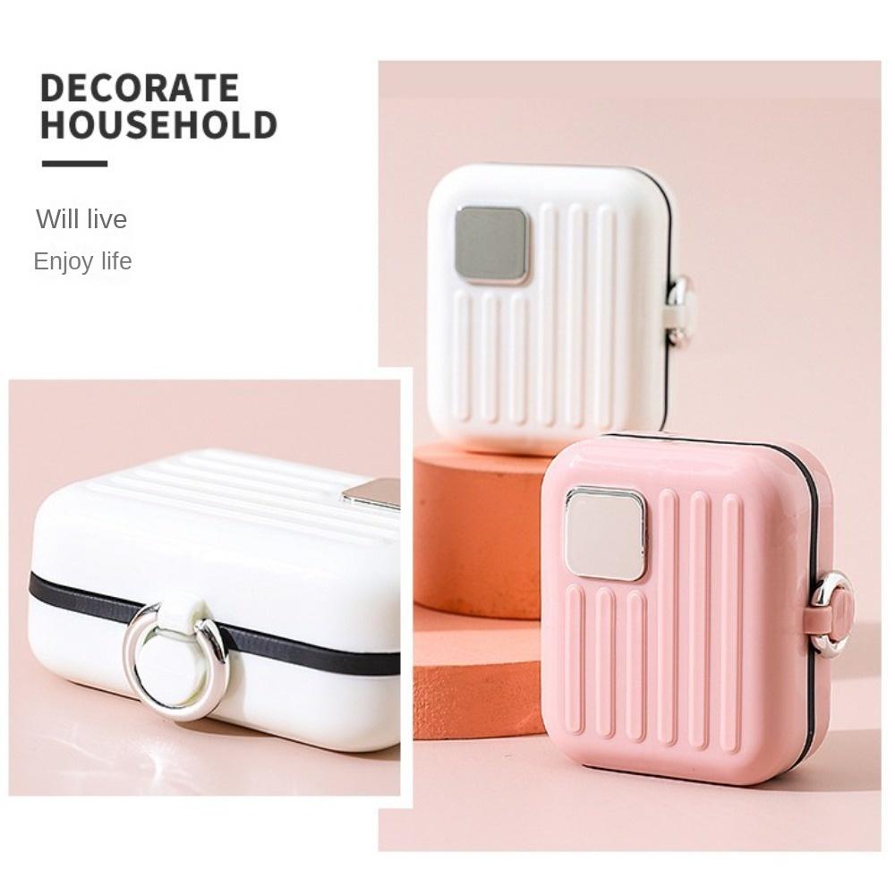 Portable Weekly Pill Box 7 Compartments Small Pill Dispenser Mini Travel Pill Organizer  Vitamins