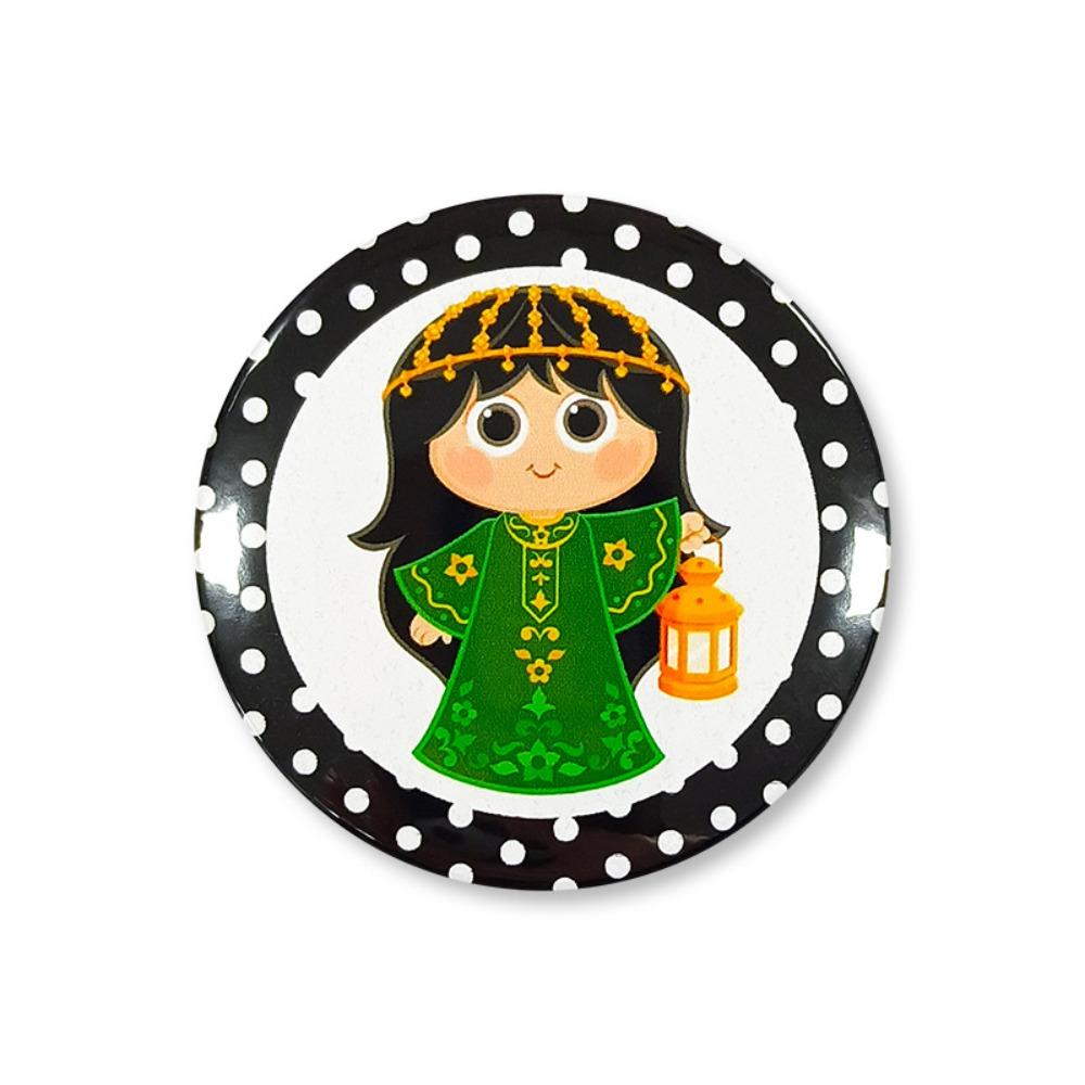 

Cartoon Ramadan Brooch Star Moon Moon Things Pin Exquisite Festival Badge Pins Ramadan Celebration Style 9