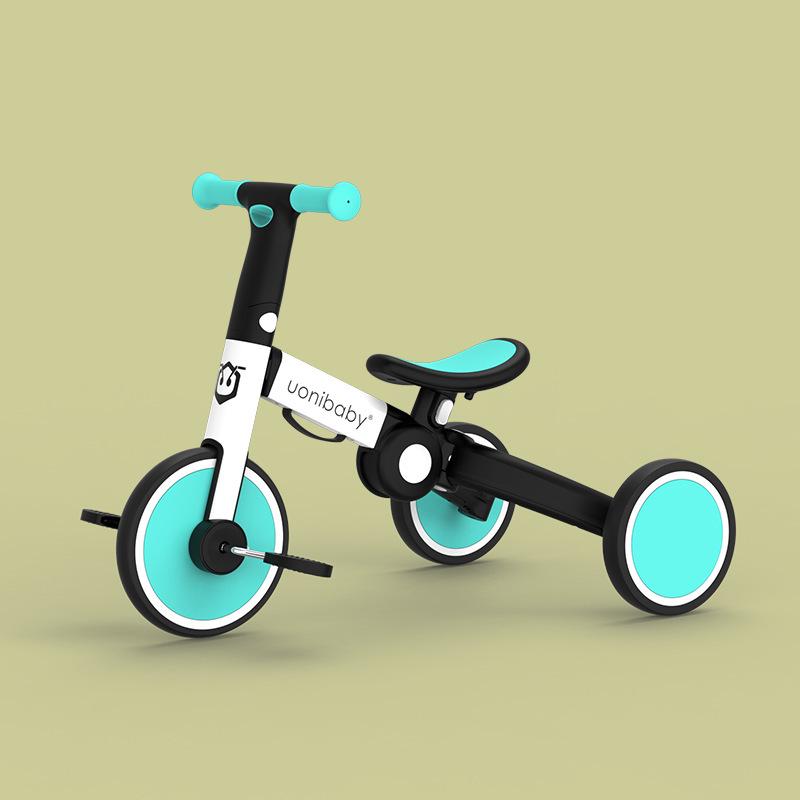 

Трехколесный велосипед-коляска Uonibaby для малышей и складной беговел для возраста 1-3 года