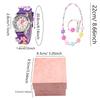 New CHILDREN'S Watch Can Love 3D Pattern Rainbow Flowers CHILDREN'S Quartz Watch Plastic Strap