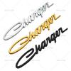3D Kovový Znak Challenger Odznak Charger Samolepky na Zadní Kufr pro Charger Challenger Auto Dekorační Doplňky Kroužek na Klíče