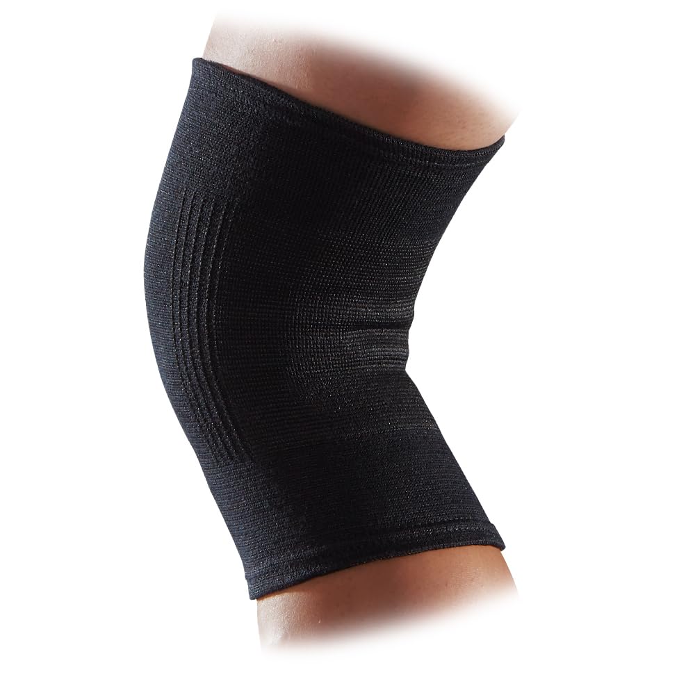 McDavid Sporty Knit Knee Favorite Brand of Tokyo Yakult Swallows Player Tetsuto Ambidextrous Soft Comfortable [Official] Pads, Yamada, Black, Support,