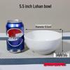 5.5-inch White Ceramic Restaurant Rice Bowl