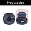 5.25" Square Bass Speaker System Professional Acoustics Tuning Shockproof Metal Frame For Home Entertainment