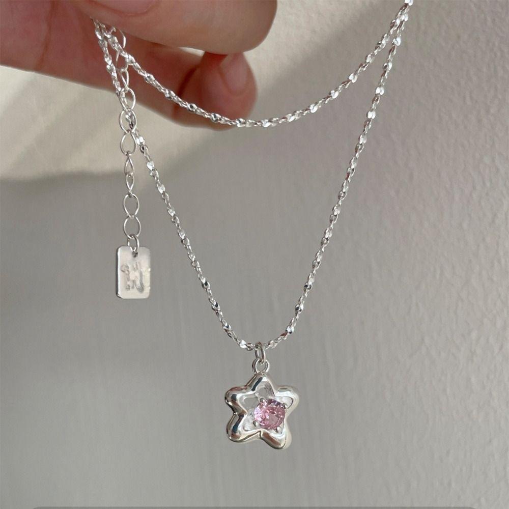 

Цепочка на ключицу с бантом, пресноводный жемчуг, французская цепочка на ключицу премиум-класса, ожерелье с бантом, женская Star pendant Style