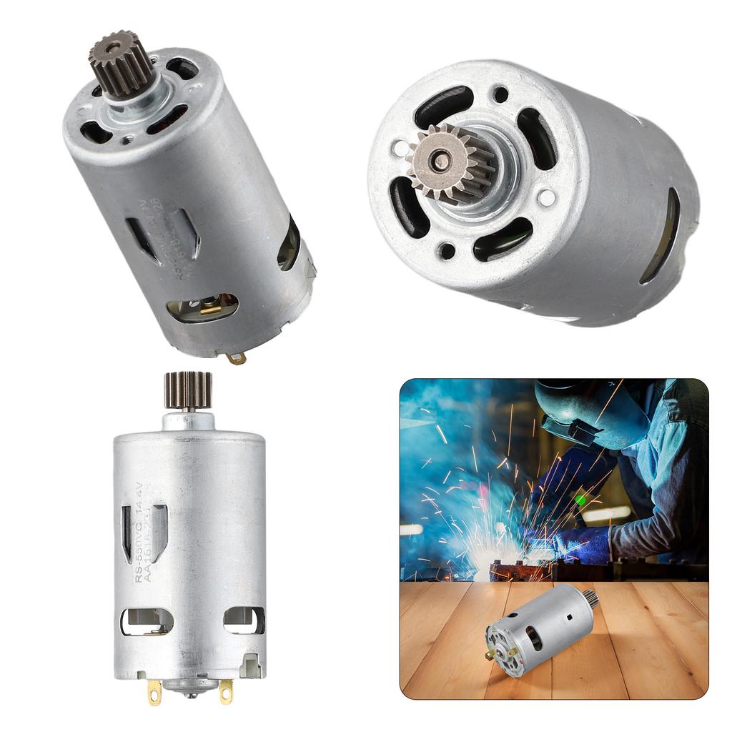 16 Teeth Motor RS550 Motor For Power Tools Metal Construction Model 16 Tooth Quantity 1pc For Electric Wrenches