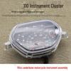 Yibaike Bend Beam TBT110 Motorcycle Instrument: Tachometer, Odometer, Speedometer Assembly.