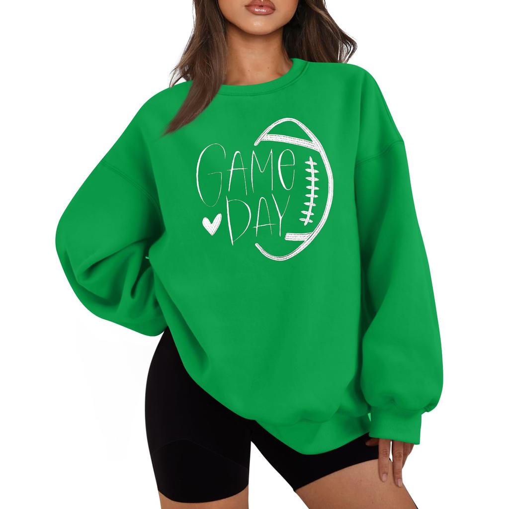 Women's  Sweatshirt Fall Vintage Graphic Long Sleeve Pullover Sweatshirt